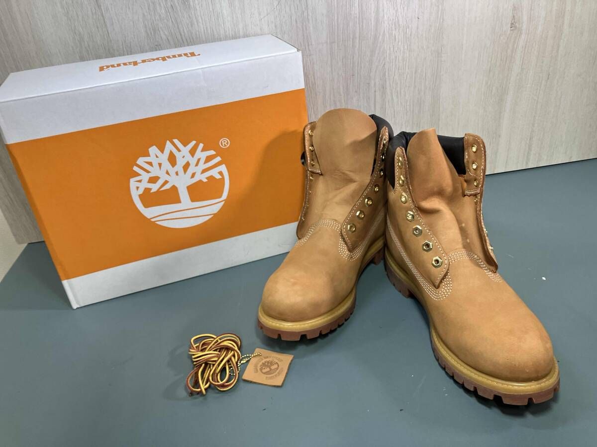 Timberland/ティンバーランド/ワークブーツ/110061/6inch/PREMIUM WATERPROOF BOOTS/サイズ26.5cm/ライトブラウン