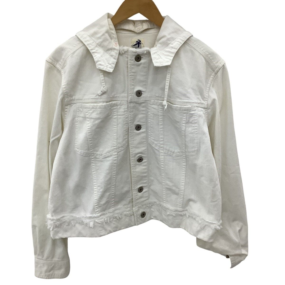 HAI sporting gear ハイスポーティングギア ISSEY MIYAKE イッセイミヤケ ジャケット SIZE M 411582 ホワイト