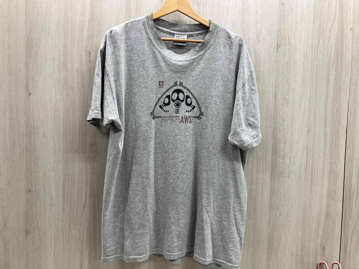 ALIEN WORKSHOP エイリアンワークショップ 90s 米国製 半袖Tシャツ 米国製 コットン100 旧タグ 表記サイズL グレー