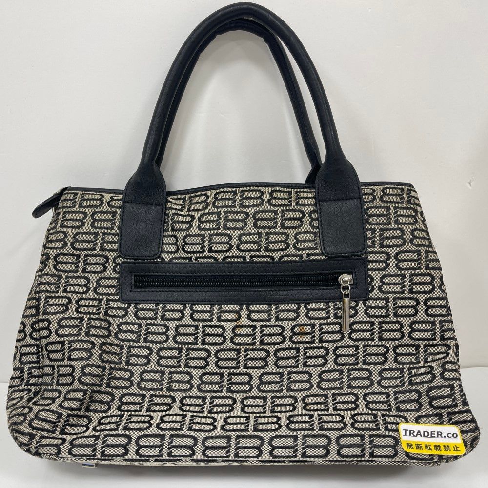 07w70191 BALENCIAGA/バレンシアガ BBロゴ 総柄 トートバッグ