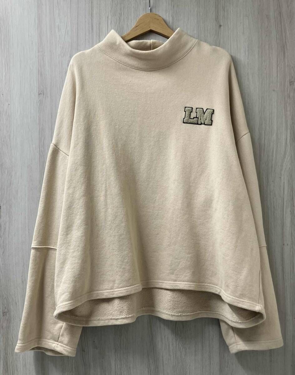 LA MER MA MAISON ラ メルマゾン 20FW LMMM スウェット フリーサイズ ベージュ