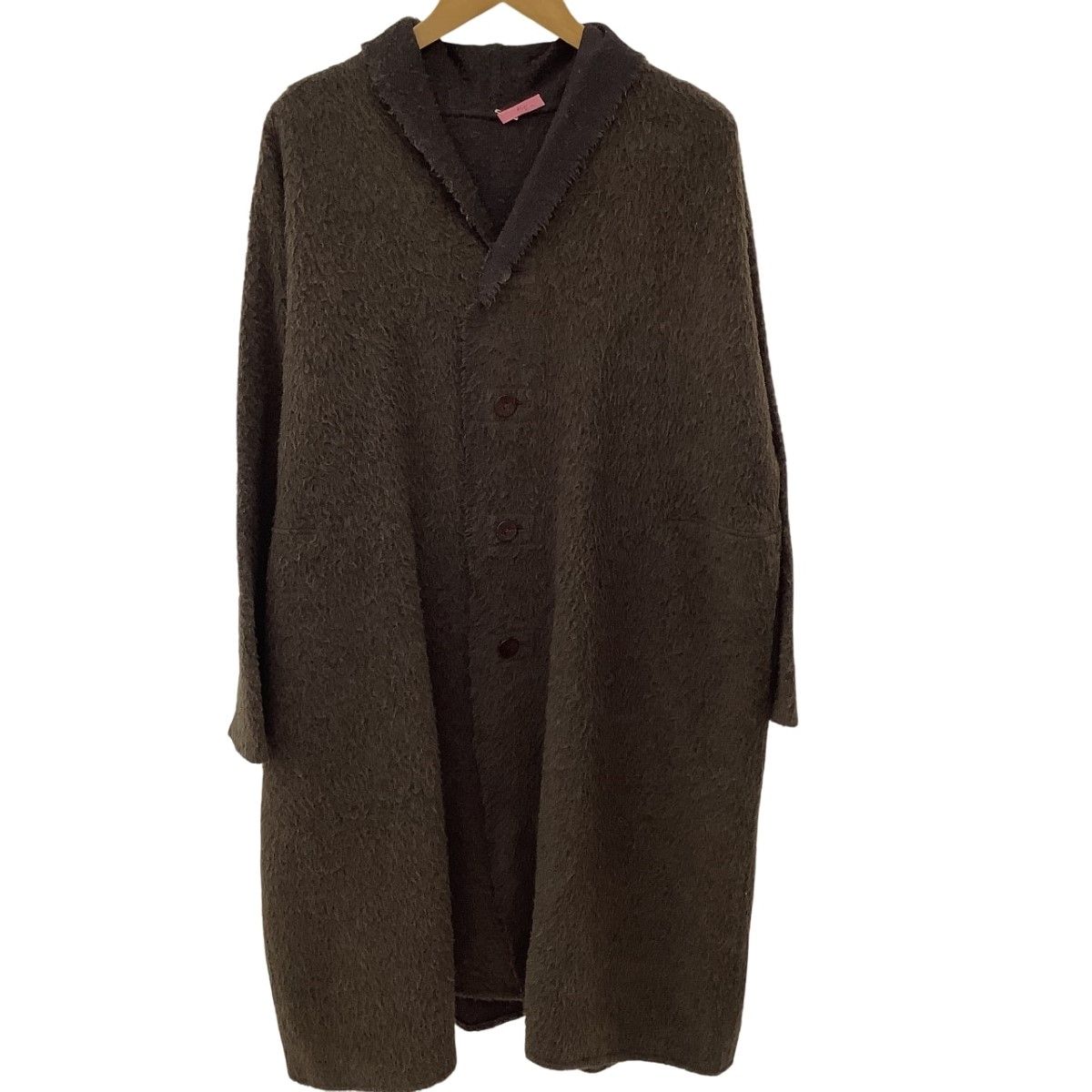 Babaghure ババグーリ ヨーガンレール レディース コート 毛93％アルパカ7％ SIZE M J0584FC521 ブラウン