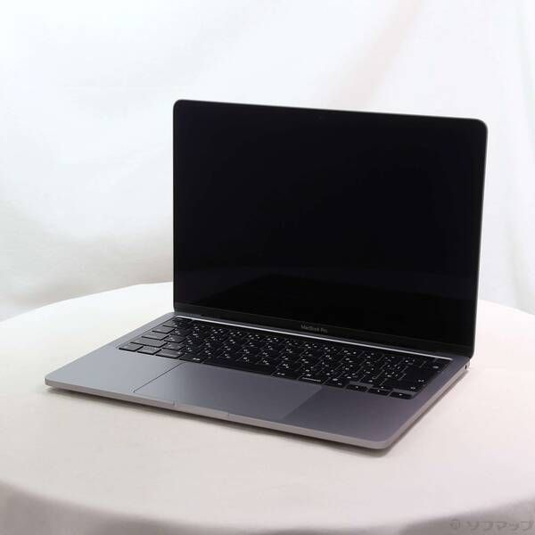 ソフマップ 〔中古品〕 MacBook Pro 13.3-inch Late-2020 MYD82J／A Apple M1 8コアCPU_8コアGPU 8GB SSD256GB スペースグレイ 〔26.3 Tahoe〕【377】