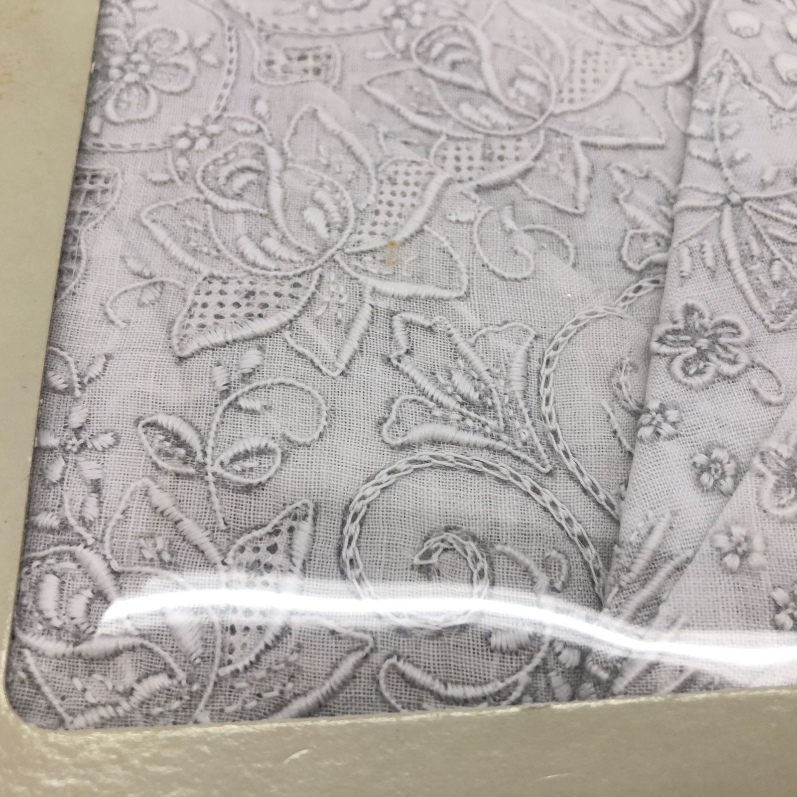 未使用】保管品 未開封 汕頭 スワトウ SWATOW 手刺繍 はんかち