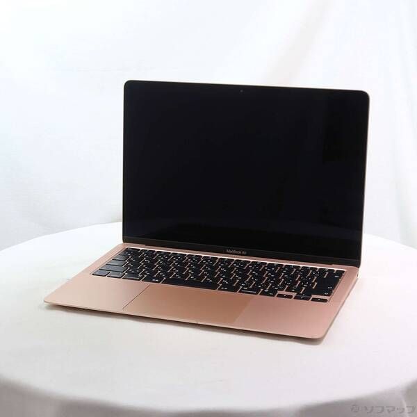 ソフマップ 〔中古品〕 MacBook Air 13.3-inch Late-2020 MGND3J／A Apple M1 8コアCPU_7コアGPU 8GB SSD256GB ゴールド 〔26.3 Tahoe〕【377】