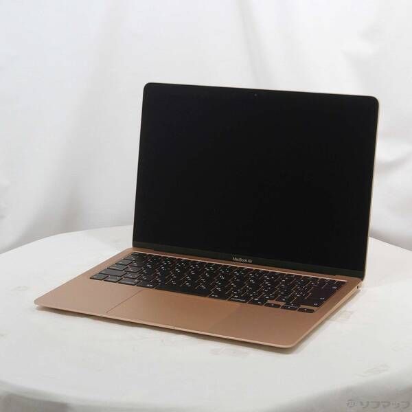 ソフマップ 〔中古品〕 MacBook Air 13.3-inch Late-2020 MGND3J／A Apple M1 8コアCPU_7コアGPU 8GB SSD256GB ゴールド 〔26.3 Tahoe〕【297】