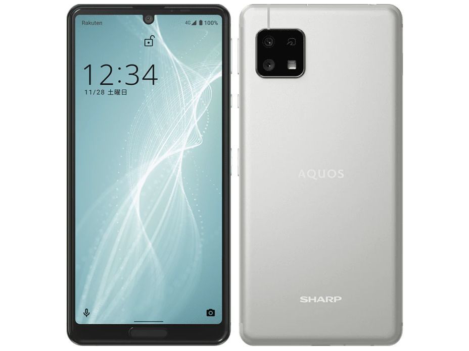 ★【良品】 AQUOS sense4 lite SH-M15 SH-RM15 シルバー docomo 管理:@5N4