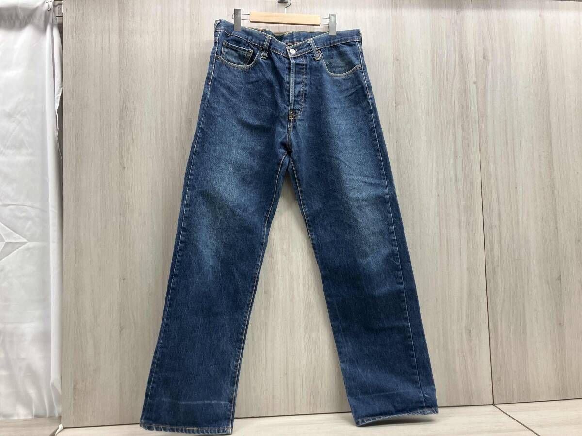 EVISU エヴィス ジーンズ ドラえもん 刺繍 表記サイズ W36 ブルー