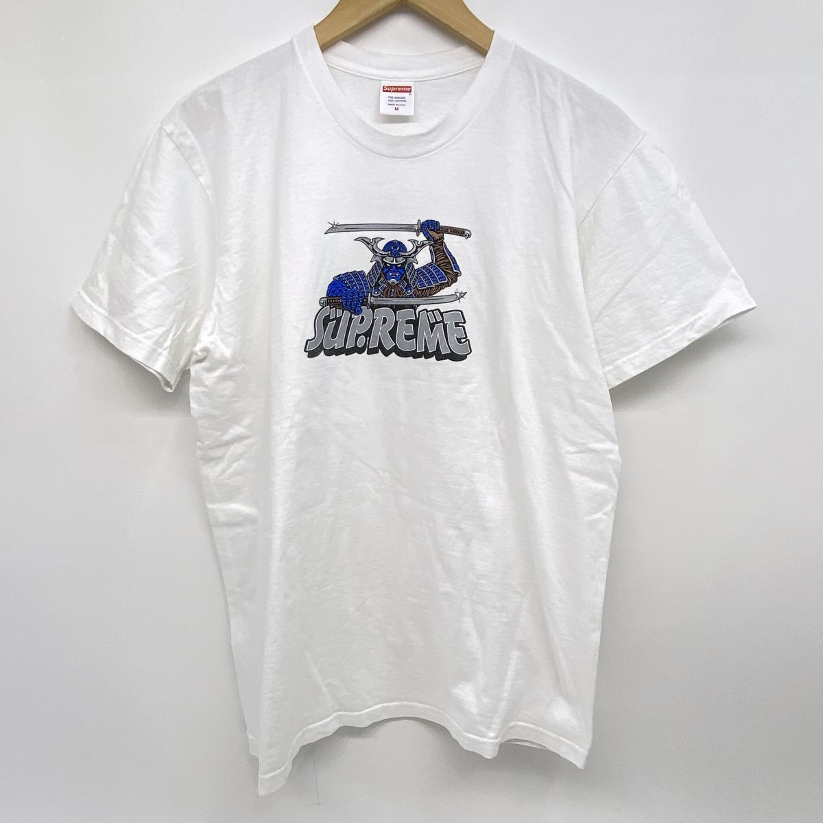 Supreme シュプリーム 21AW Samurai Tee サムライ Tシャツ 半袖 M