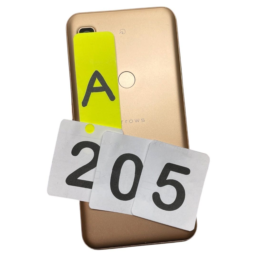 arrows We FCG01 64GB ローズゴールド 中古 SIMフリー- メルカリ