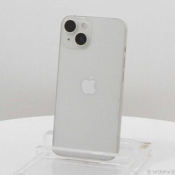 ソフマップ 〔中古品〕 iPhone14 128GB スターライト MPUQ3J／A SIMフリー【258】