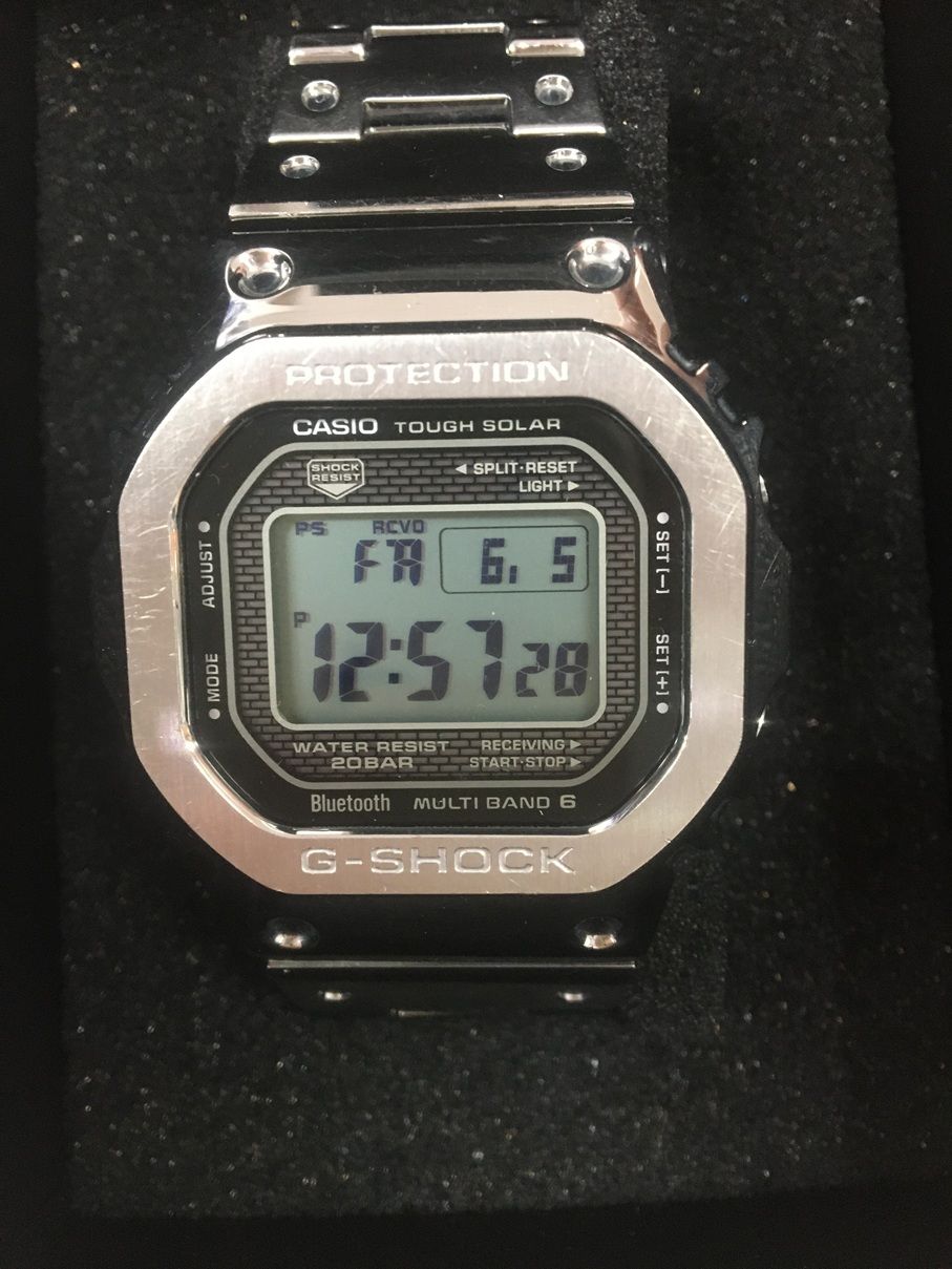 CASIO カシオ G-SHOCK ジーショック GMW-B5000D-1JF フルメタル タフ
