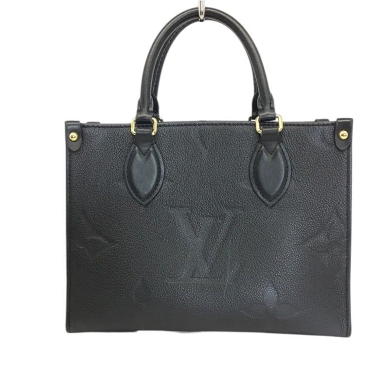 LOUIS　VUITTON【ルイヴィトン】オンザゴーPM　M45653　2WAYバッグ　ショルダーバッグ　モノグラムアンプラント　ネイビー系【中古品/USED-BC】質屋　かんてい局那覇店　ｎ3100879927300262