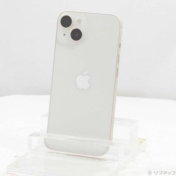 ソフマップ 〔中古品〕 iPhone14 128GB スターライト MPUQ3J／A SIMフリー【269】