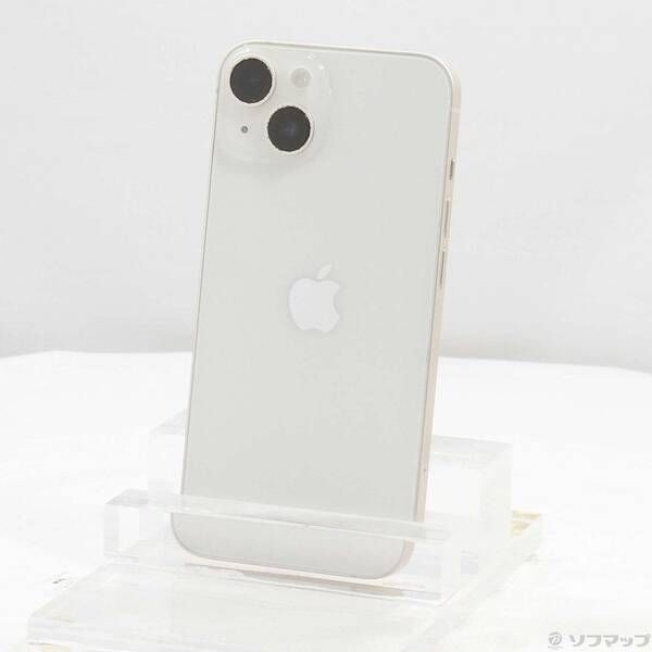 ソフマップ 〔中古品〕 iPhone14 128GB スターライト MPUQ3J／A SIMフリー【276】