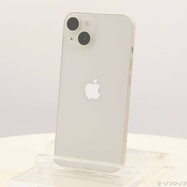 ソフマップ 〔中古品〕 iPhone14 128GB スターライト MPUQ3J／A SIMフリー【196】