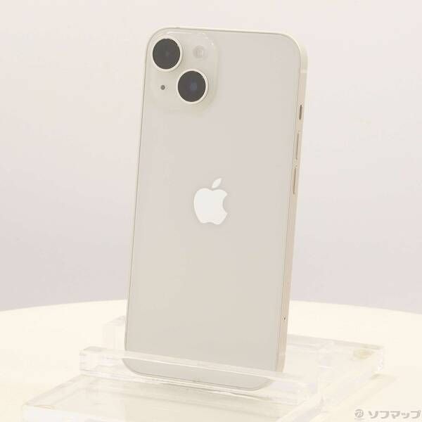 ソフマップ 〔中古品〕 iPhone14 128GB スターライト MPUQ3J／A SIMフリー【349】