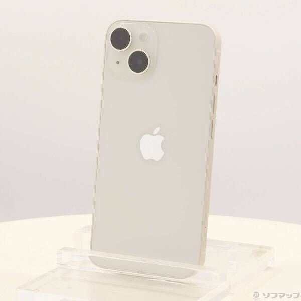 ソフマップ 〔中古品〕 iPhone14 128GB スターライト MPUQ3J／A SIMフリー【368】 45,373円