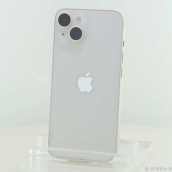ソフマップ 〔中古品〕 iPhone14 128GB スターライト MPUQ3J／A SIMフリー【198】