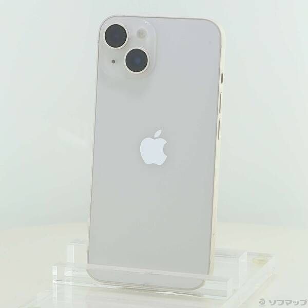 ソフマップ 〔中古品〕 iPhone14 128GB スターライト MPUQ3J／A SIMフリー【251】