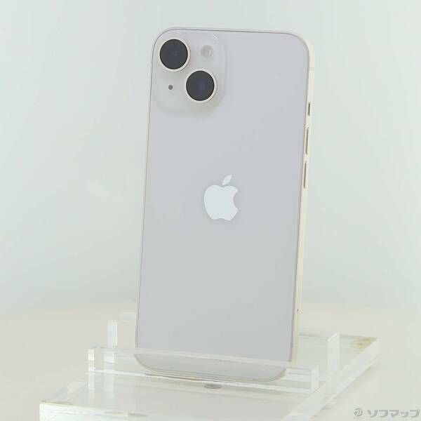 ソフマップ 〔中古品〕 iPhone14 128GB スターライト MPUQ3J／A SIMフリー【295】