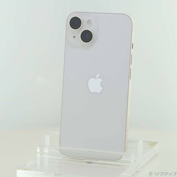 ソフマップ 〔中古品〕 iPhone14 128GB スターライト MPUQ3J／A SIMフリー【258】