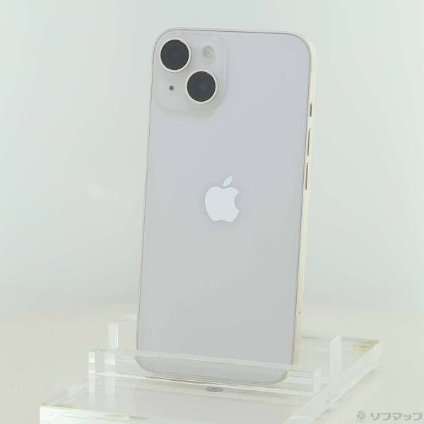 ソフマップ 〔中古品〕 iPhone14 128GB スターライト MPUQ3J／A SIMフリー【262】