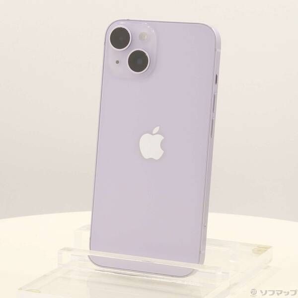 ソフマップ 〔中古品〕 iPhone14 128GB パープル MPUY3J／A SIMフリー【349】