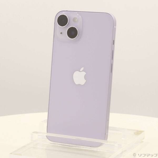 ソフマップ 〔中古品〕 iPhone14 128GB パープル MPUY3J／A SIMフリー【348】