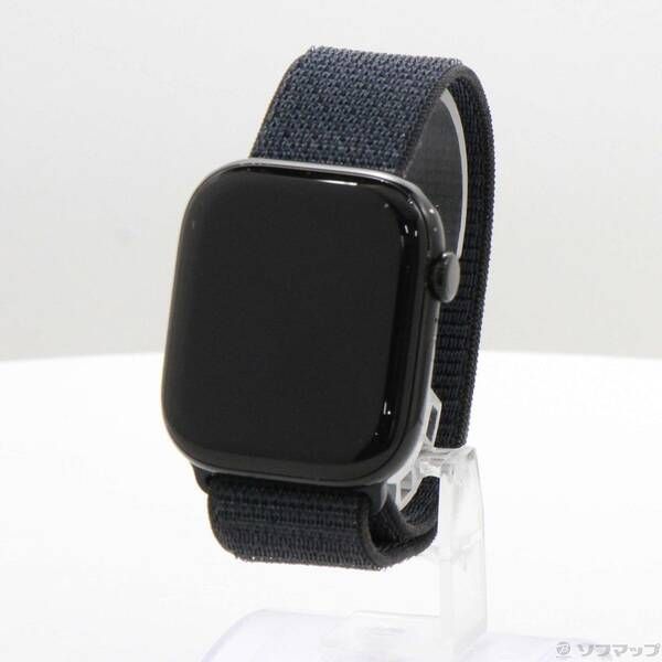 ソフマップ 〔中古品〕 Apple Watch Series 10 GPS 46mm ジェットブラックアルミニウムケース インクスポーツループ【344】