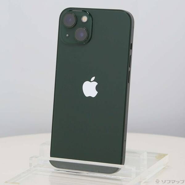ソフマップ 〔中古品〕 iPhone13 128GB グリーン MNGG3J／A SIMフリー【295】 36,159円