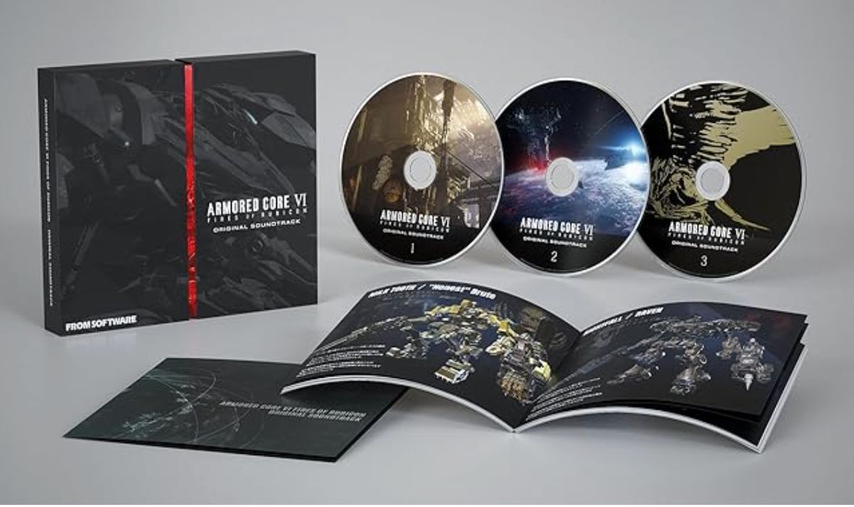 レア！新品！ARMORED CORE VI FIRES OF RUBICON ORIGINAL SOUNDTRACK（アーマード・コア6 オリジナルサウンドトラック）【初回生産限定】