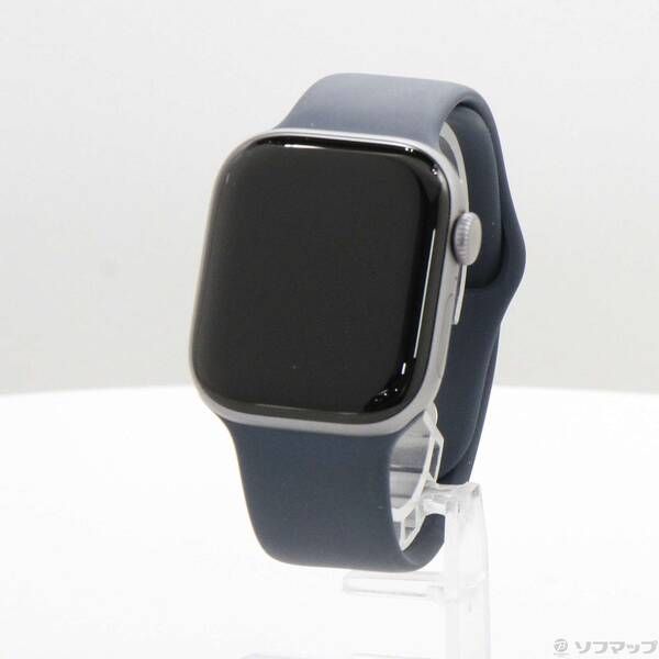 ソフマップ 〔中古品〕 Apple Watch Series 11 GPS 42mm スペースグレイアルミニウムケース アンカーブルースポーツバンド【344】