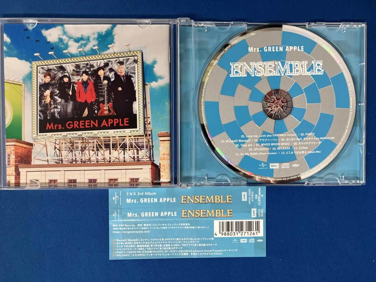 Mrs.GREEN APPLE CD ENSEMBLE(通常盤) - メルカリ