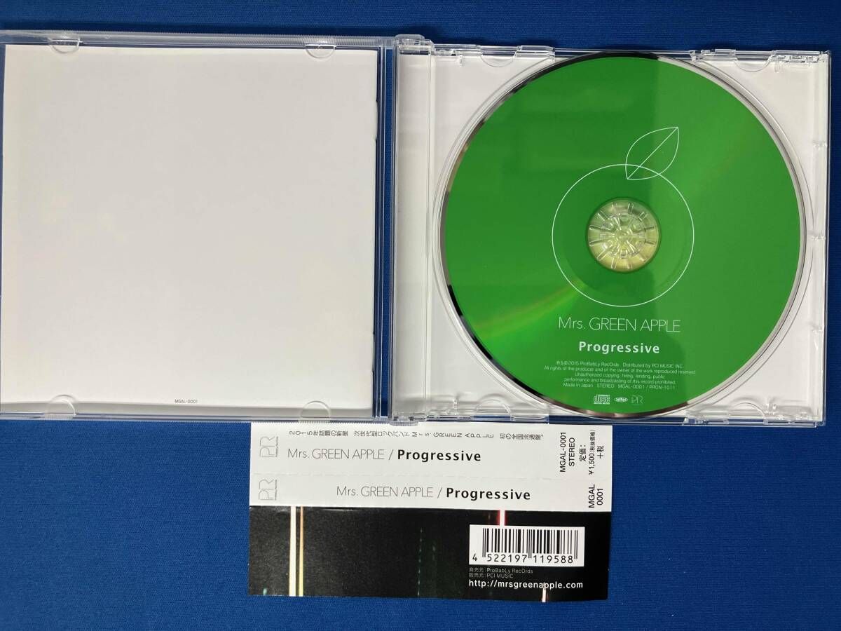 ミュージック Mrs.GREEN APPLE Progressive DVD-R Mrs.GREEN APPLE CD Progressive - メルカリ