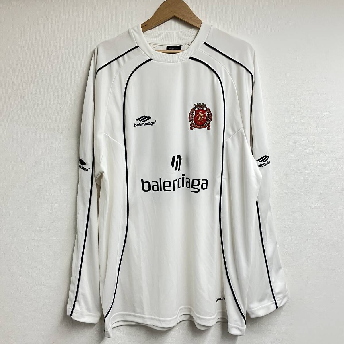 BALENCIAGA 24SS PARIS SOCCERメッシュテクニカルジャージー