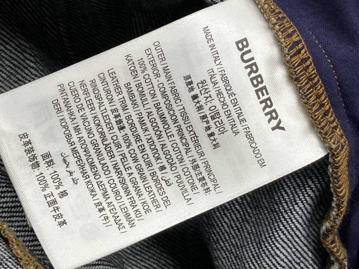 BURBERRY LONDON ENGLAND デニムパンツ バーバリーロンドンイングランド TBロゴ ジーンズ size28
