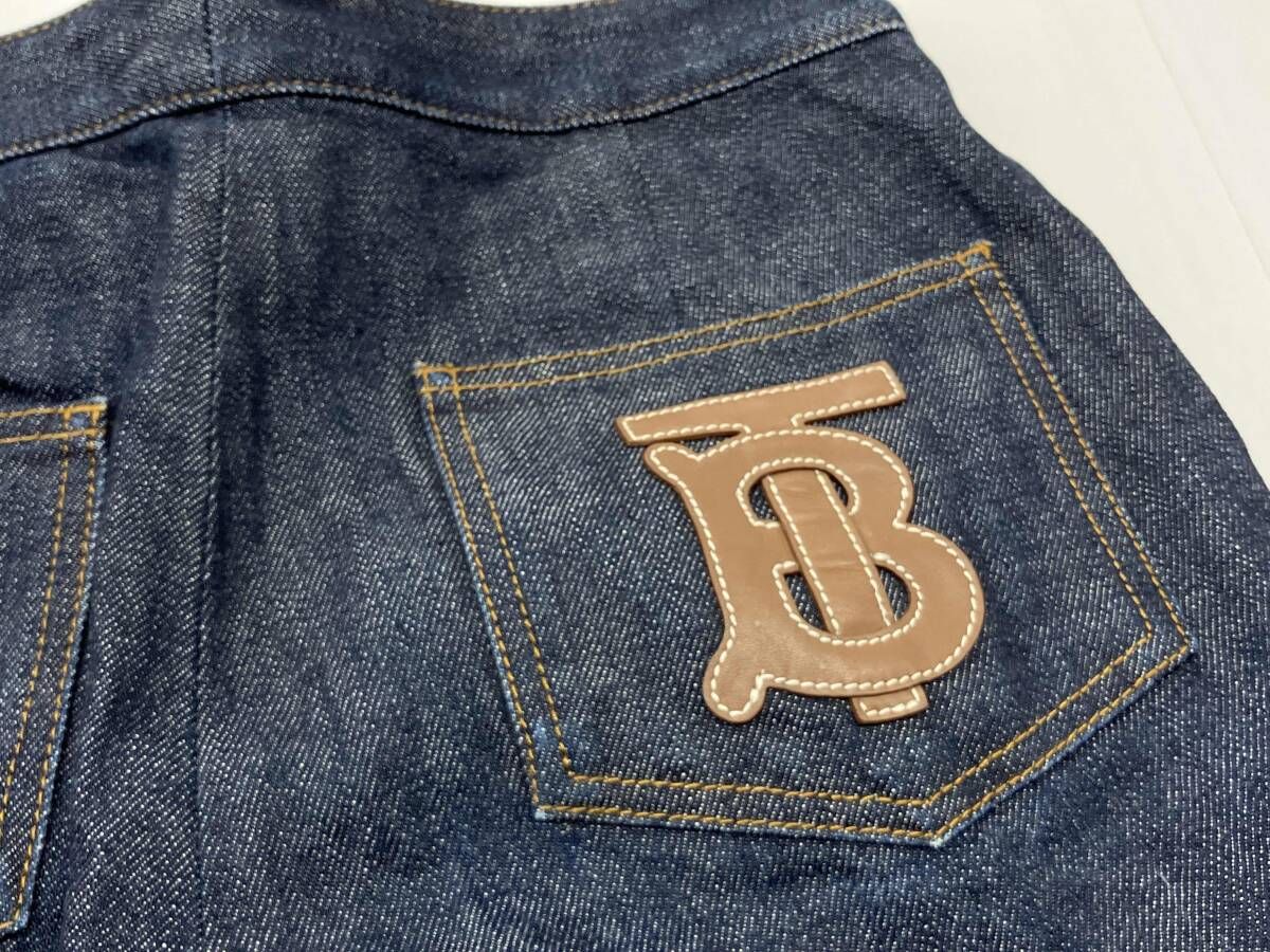 BURBERRY LONDON ENGLAND デニムパンツ バーバリーロンドンイングランド TBロゴ ジーンズ size28