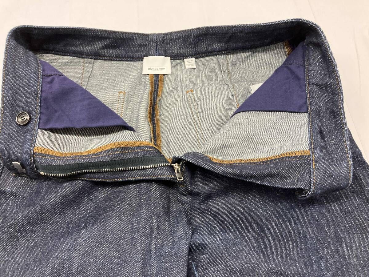 BURBERRY LONDON ENGLAND デニムパンツ バーバリーロンドンイングランド TBロゴ ジーンズ size28