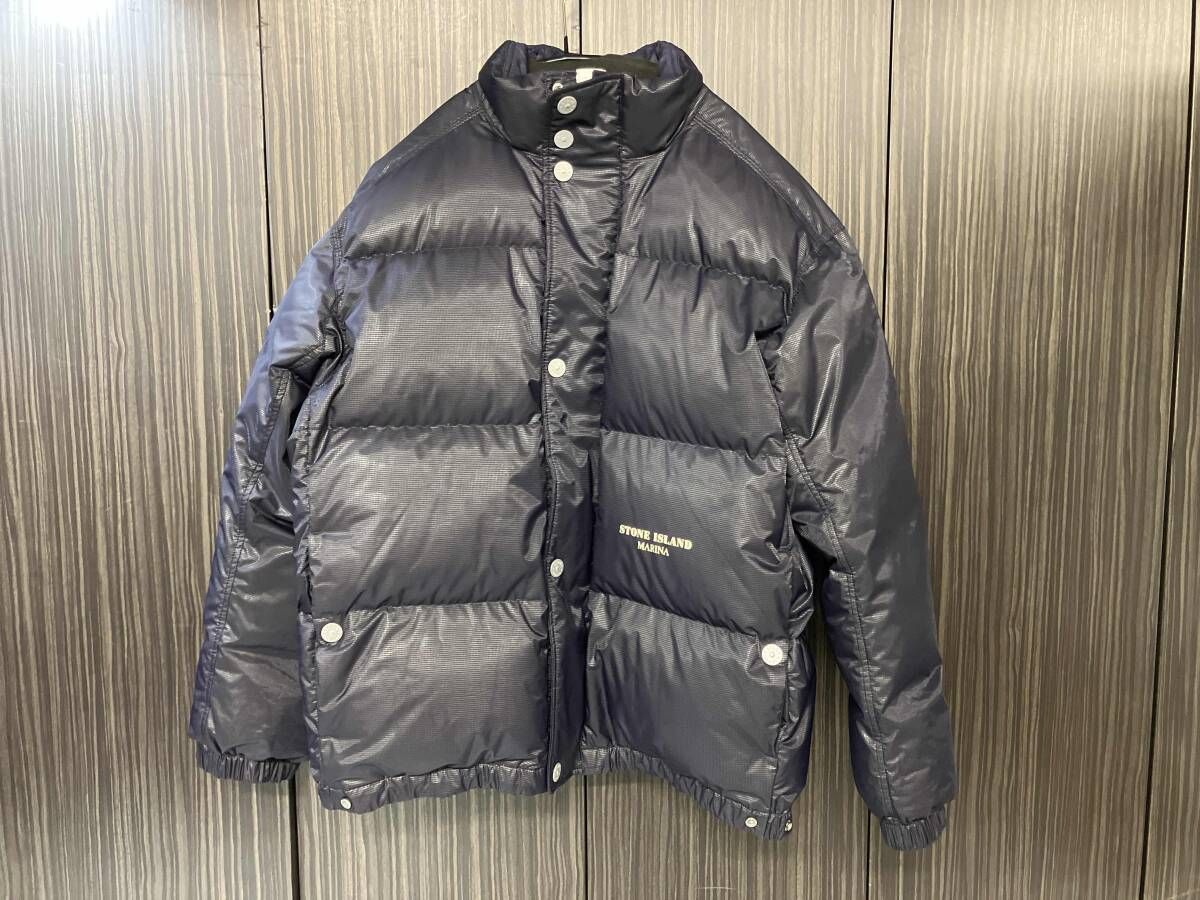 STONE ISLAND ストーンアイランド ダークパープル サイズXL ダウン
