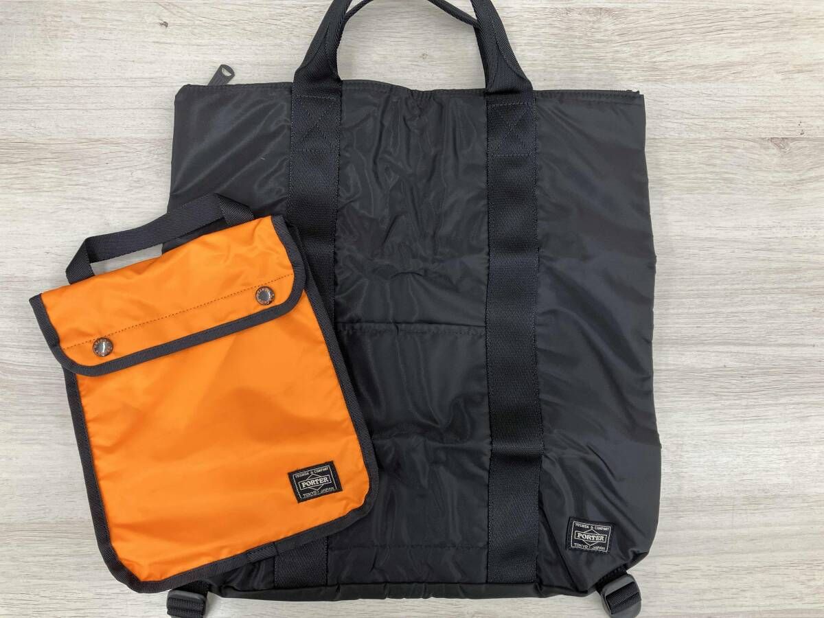 PORTER/ポーター/トートバッグ/2wayトートバッグ/ANA限定/ブラック/収納バッグ付き