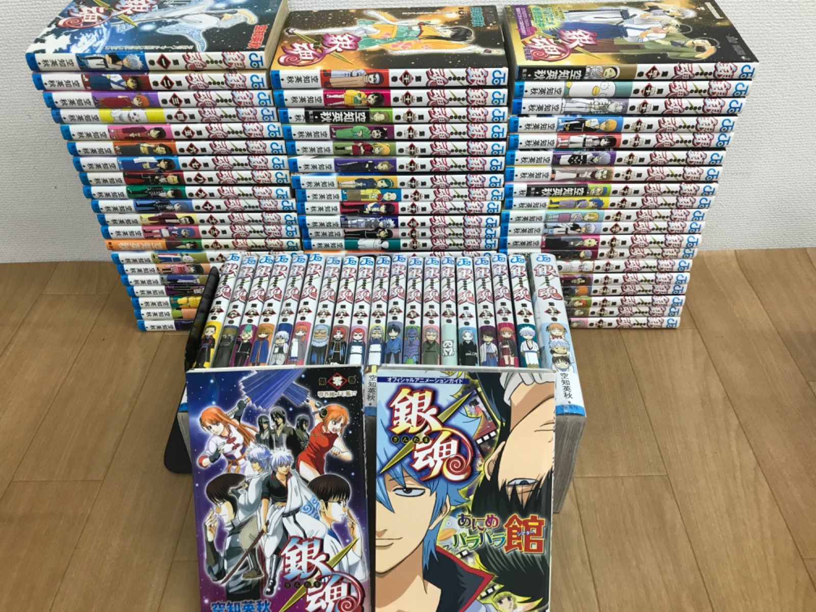 ★④【未開封あり】銀魂　1～77巻 ＋関連本2冊　全巻コミックセット　空知英秋《BU05K》