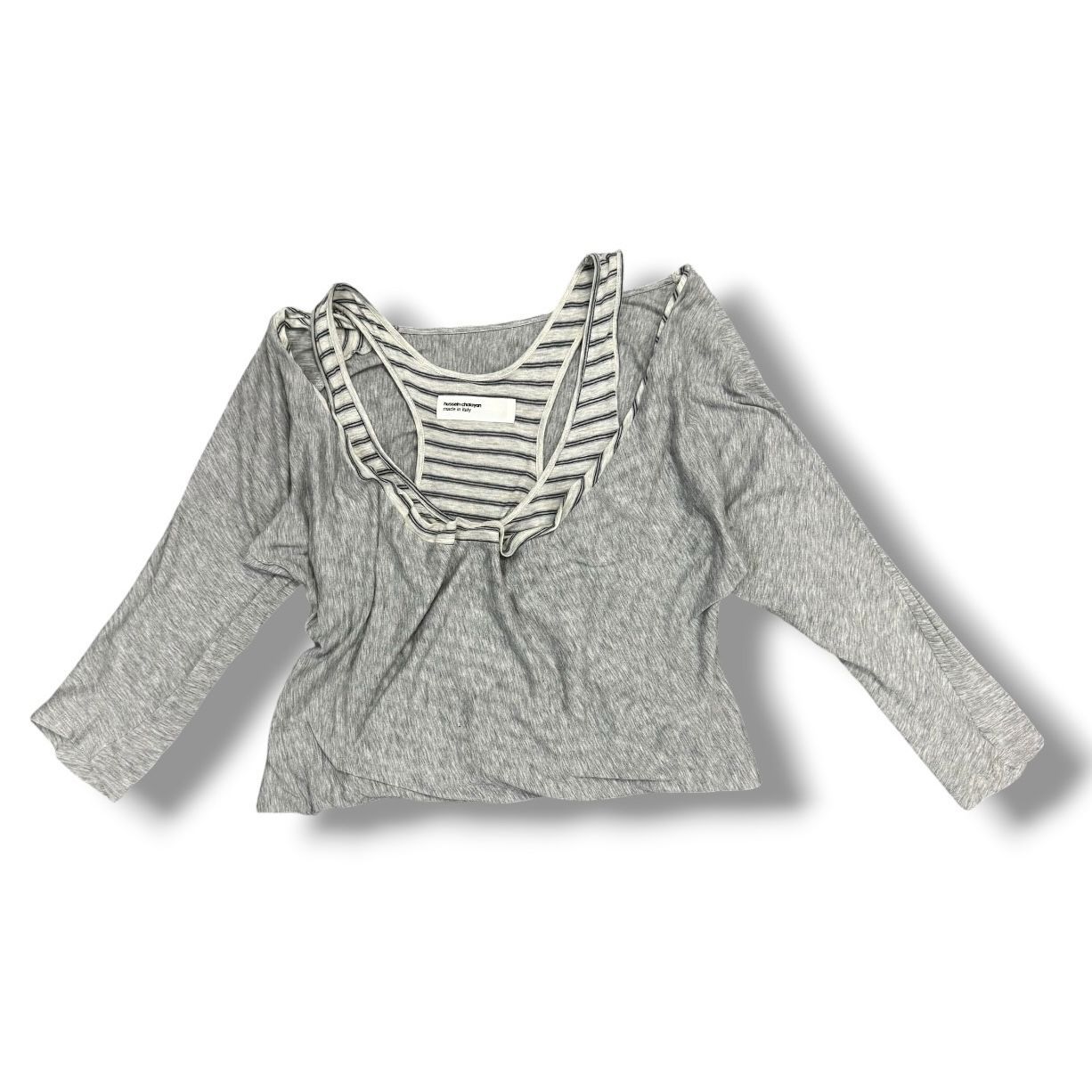 Hussein Chalayan Layered T-shirt レイヤードTシャツ 長袖カットソー