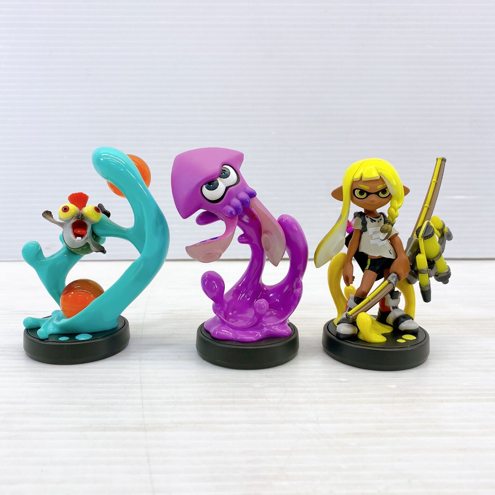 ◇ Nintendo Amiibo アミーボ スプラトゥーン 6体 まとめ 中古品 