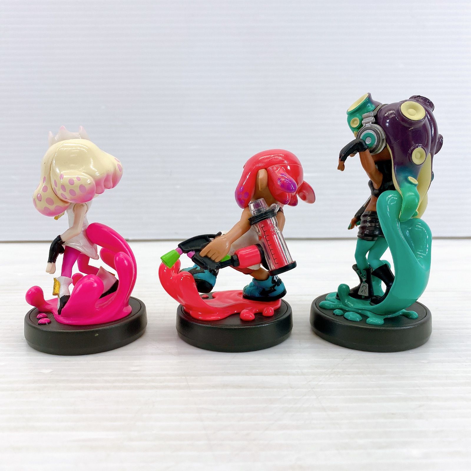 ◇ Nintendo Amiibo アミーボ スプラトゥーン 6体 まとめ 中古品 
