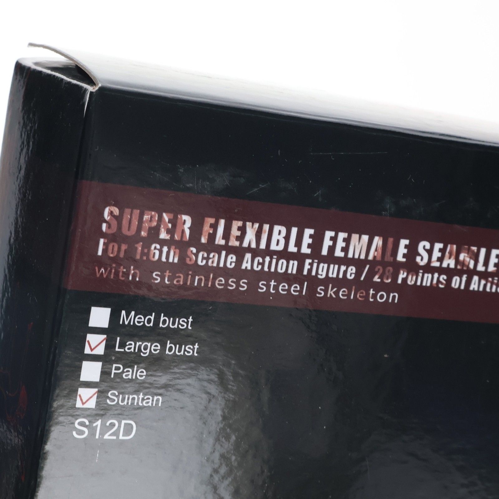 1/6 スーパーフレキシブル フィメール シームレスボディ サンタン