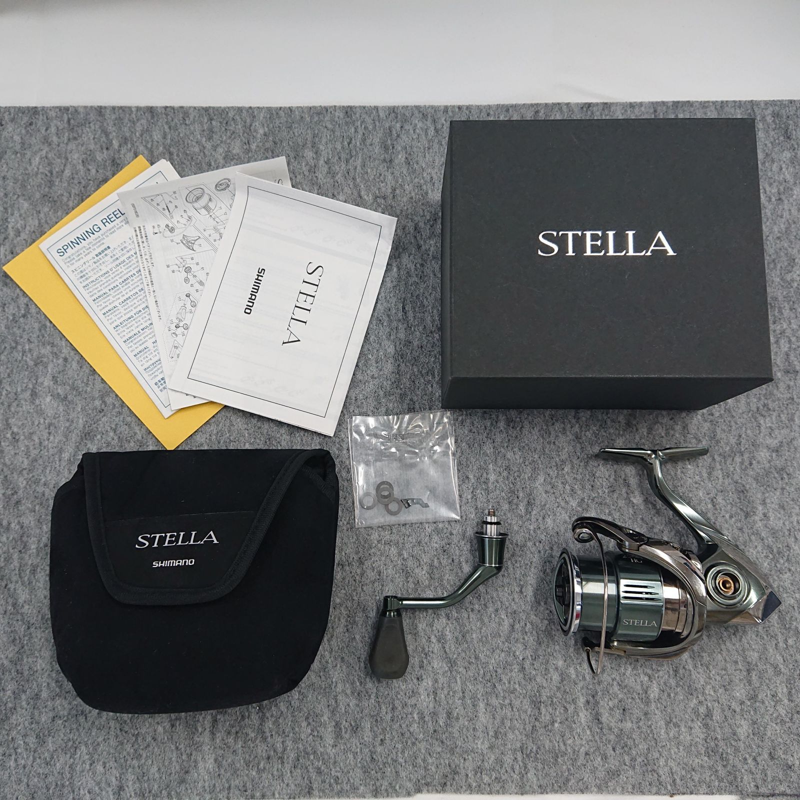 【未使用品】 青シール シマノ 22 ステラ STELLA 2500SHG 釣具 スピニングリ－ル 043887