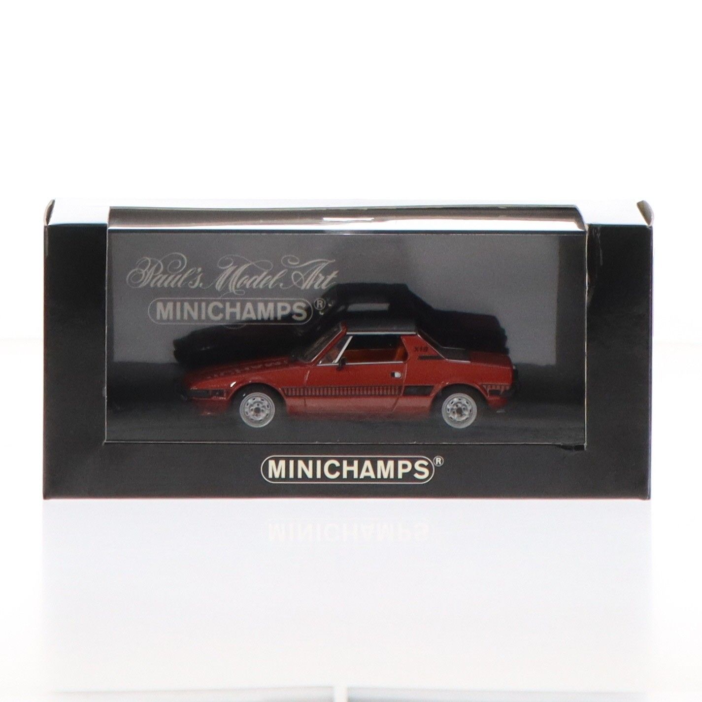 1/43 FIAT X1/9 Exclusive ARANCIO Metallic 完成品 ミニカー(430121661) MINICHAMPS(ミニチャンプス)