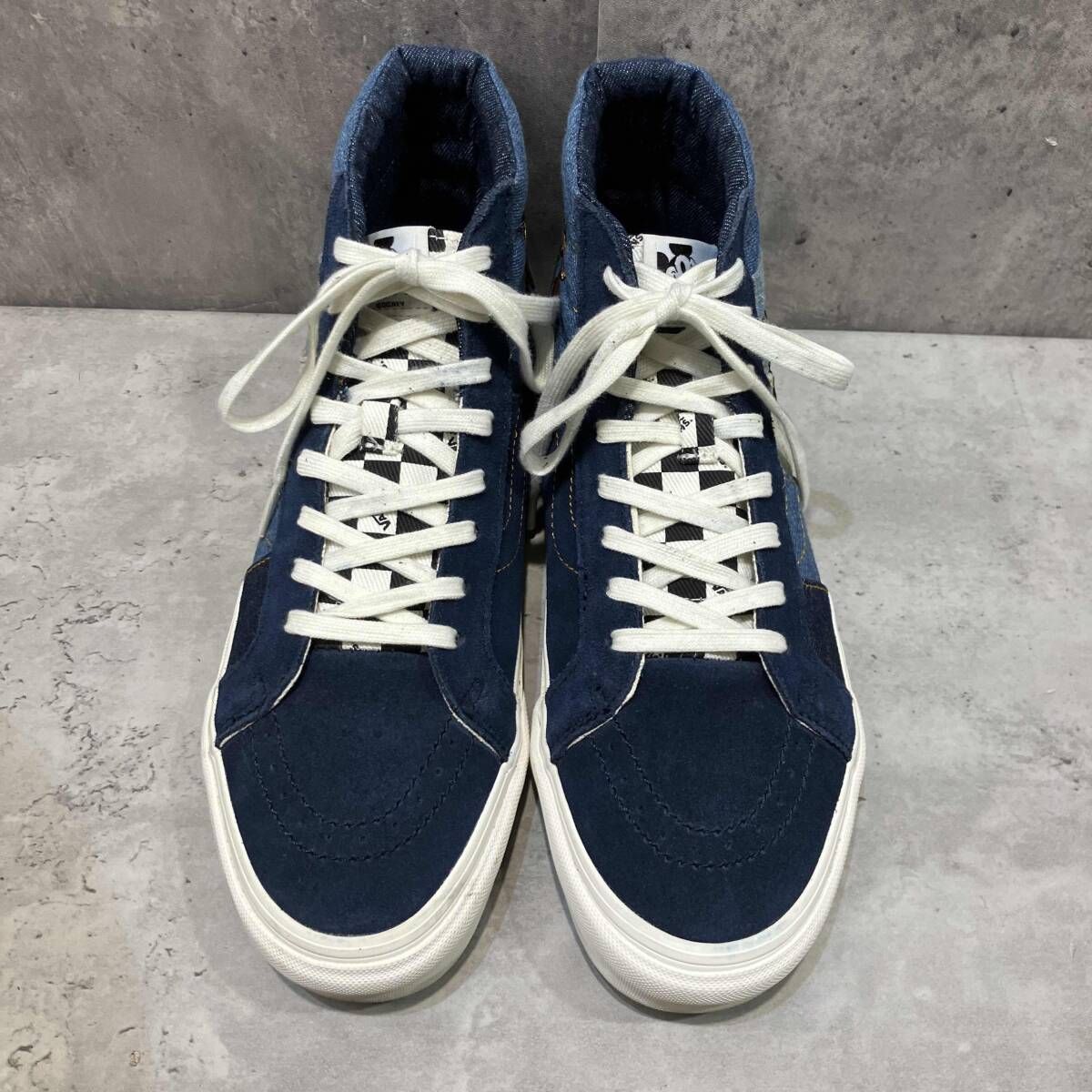 VANS × Disney × TAKA HAYASHI スニーカー OF SK8-HI LE LX size 27.0 ネイビー×ホワイト バンズ×ディズニー×タカハヤシ