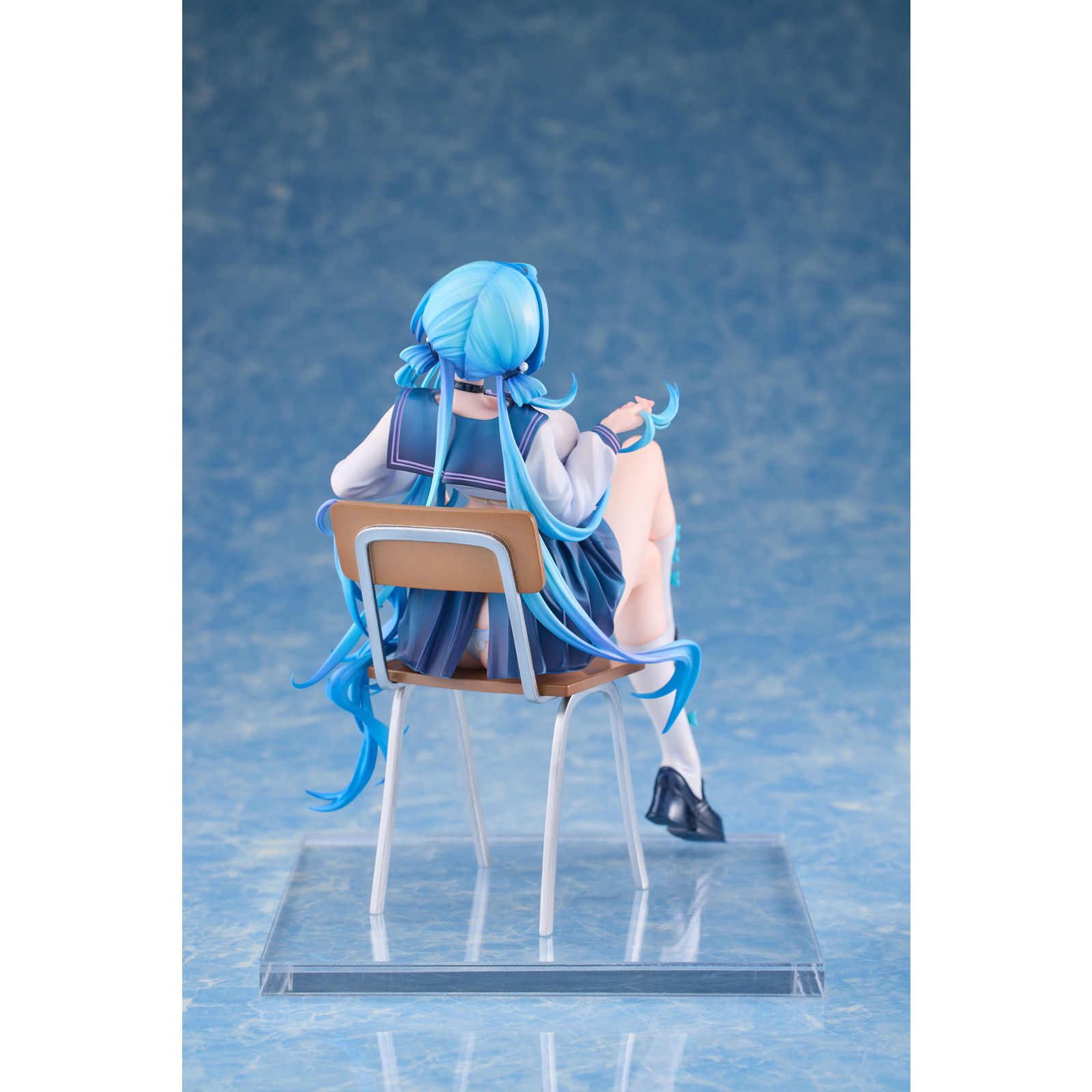 317 新品 兎扎特氏オリジナルイラスト『サークル活動 綾桜 結月』豪華版1/7 サークル活動 綾桜結月 illustration by 兎扎特 1/7 完成品 フィギュア